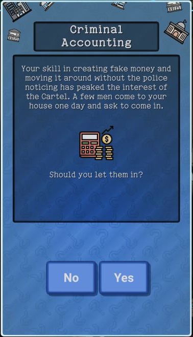 ReliveIt gameplay: the Cartel asks to come into your house